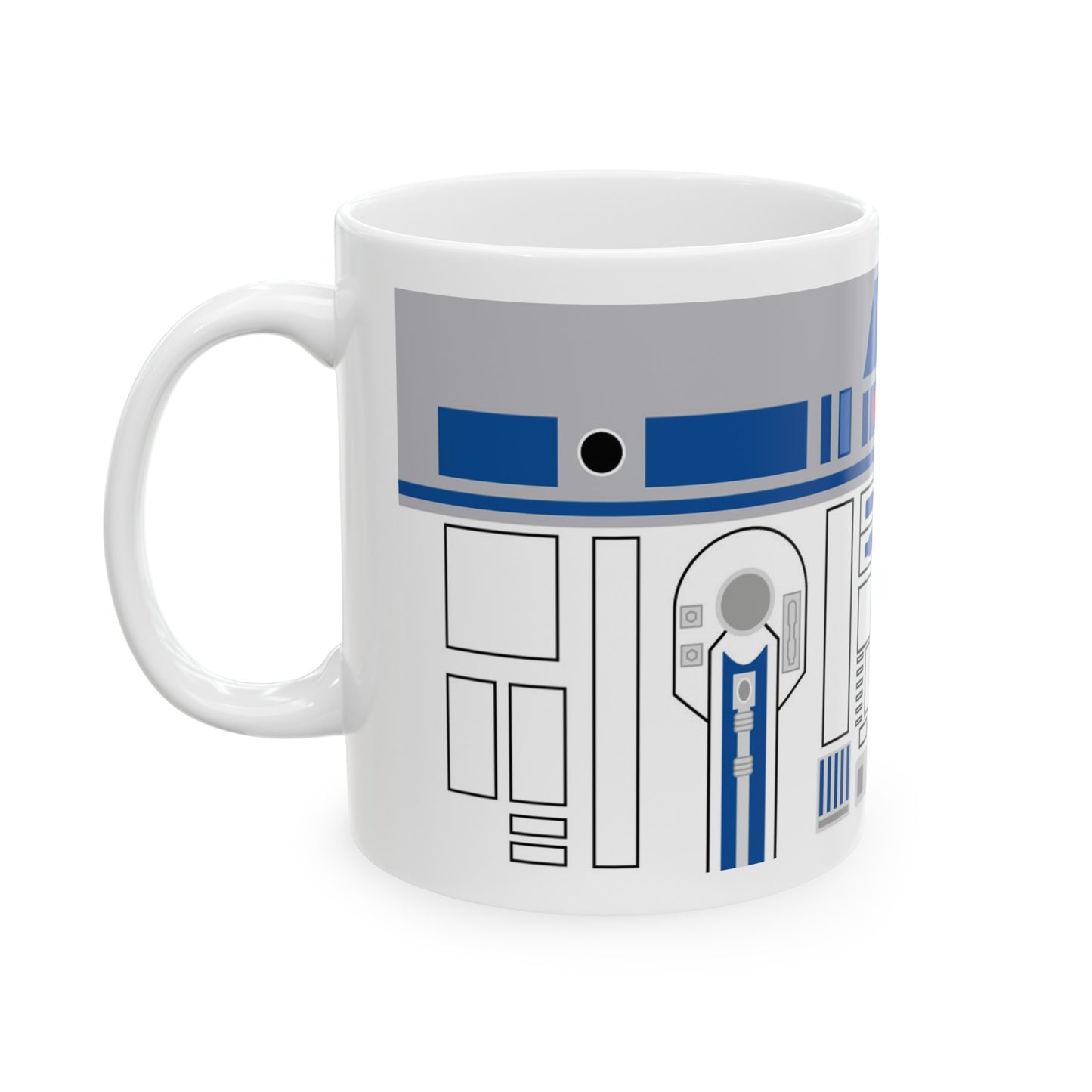 Star Wars R2-D2 Ceramic Mug, (11oz, 15oz)