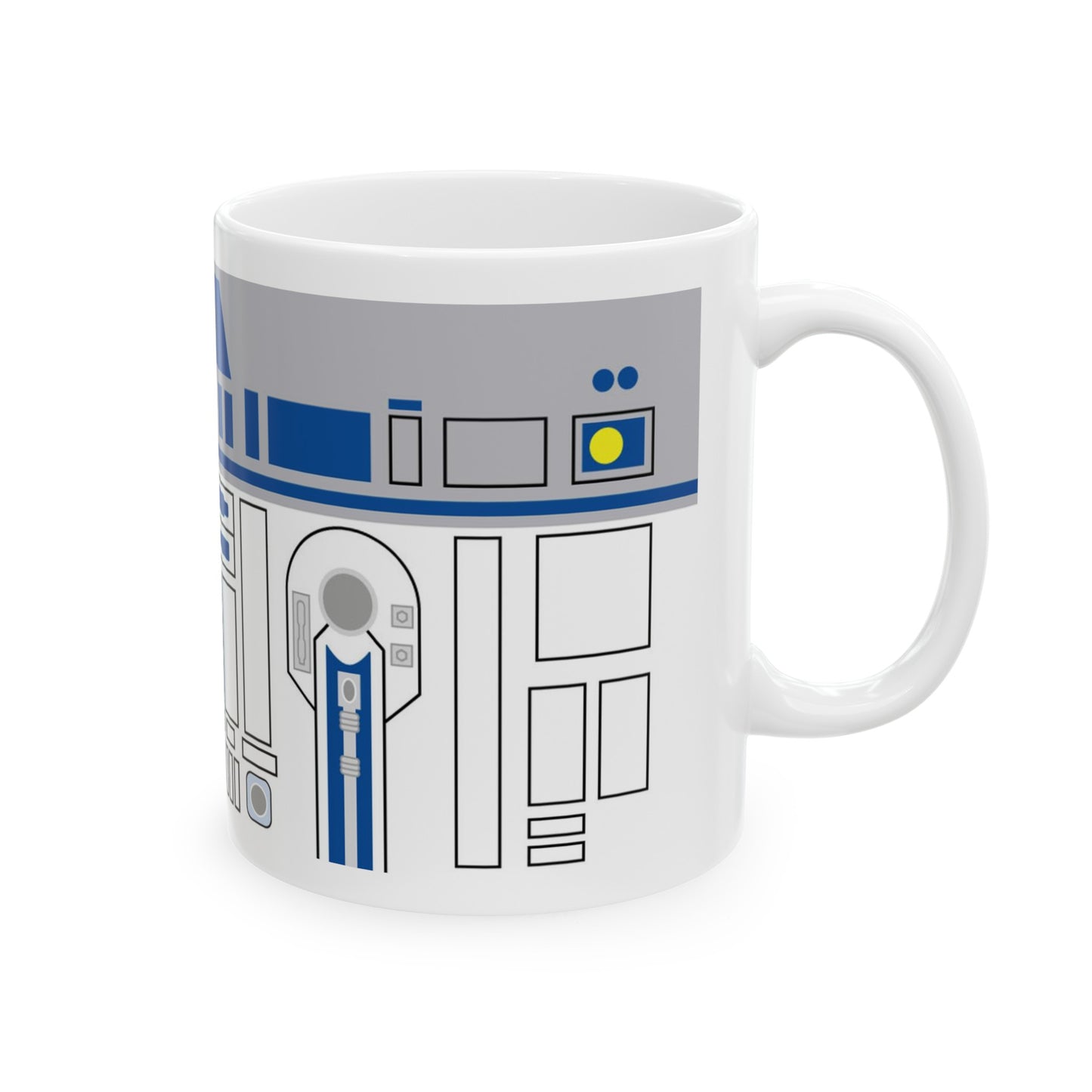 Star Wars R2-D2 Ceramic Mug, (11oz, 15oz)