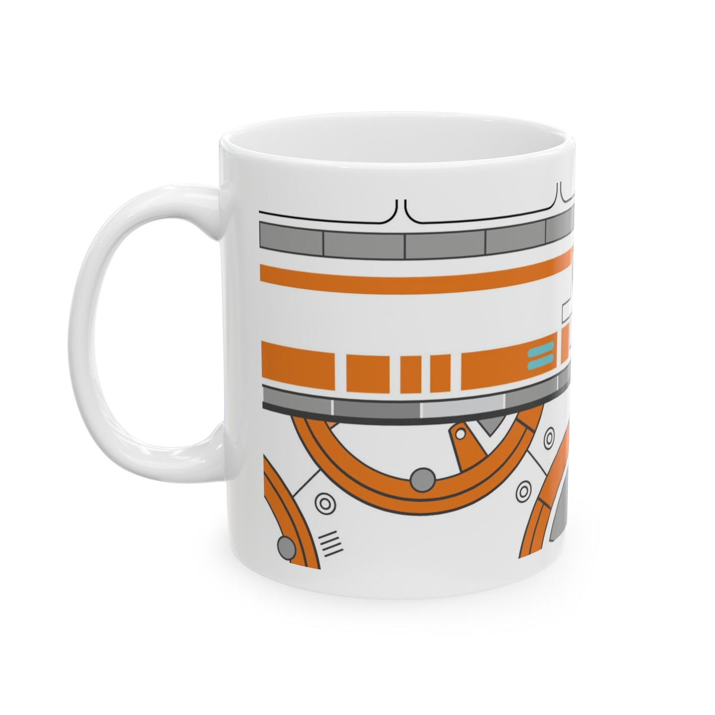 Star Wars BB-8 Ceramic Mug, (11oz, 15oz)