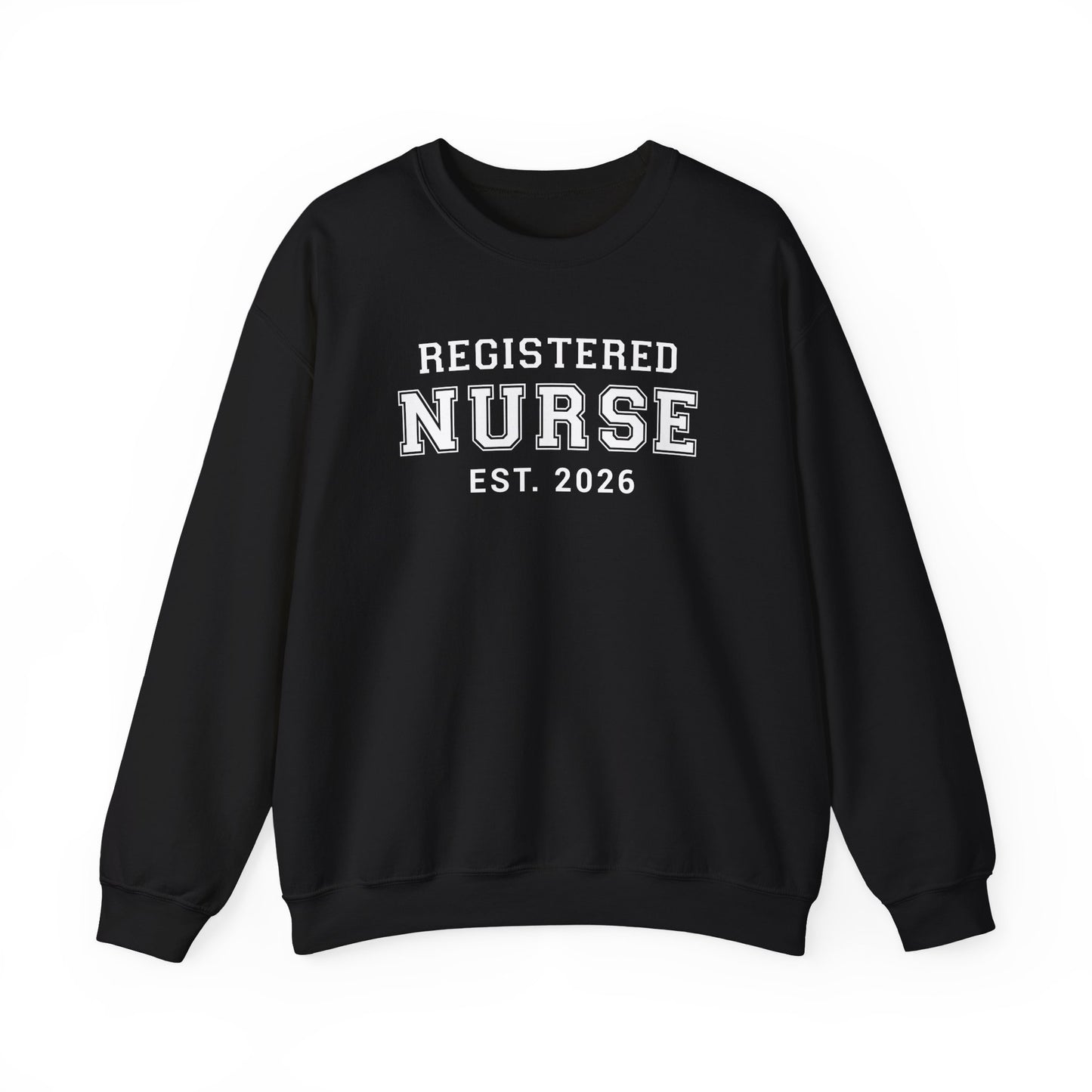 Registered Nurse Sweatshirt, RN Graduation Gift, Varsity Crewneck