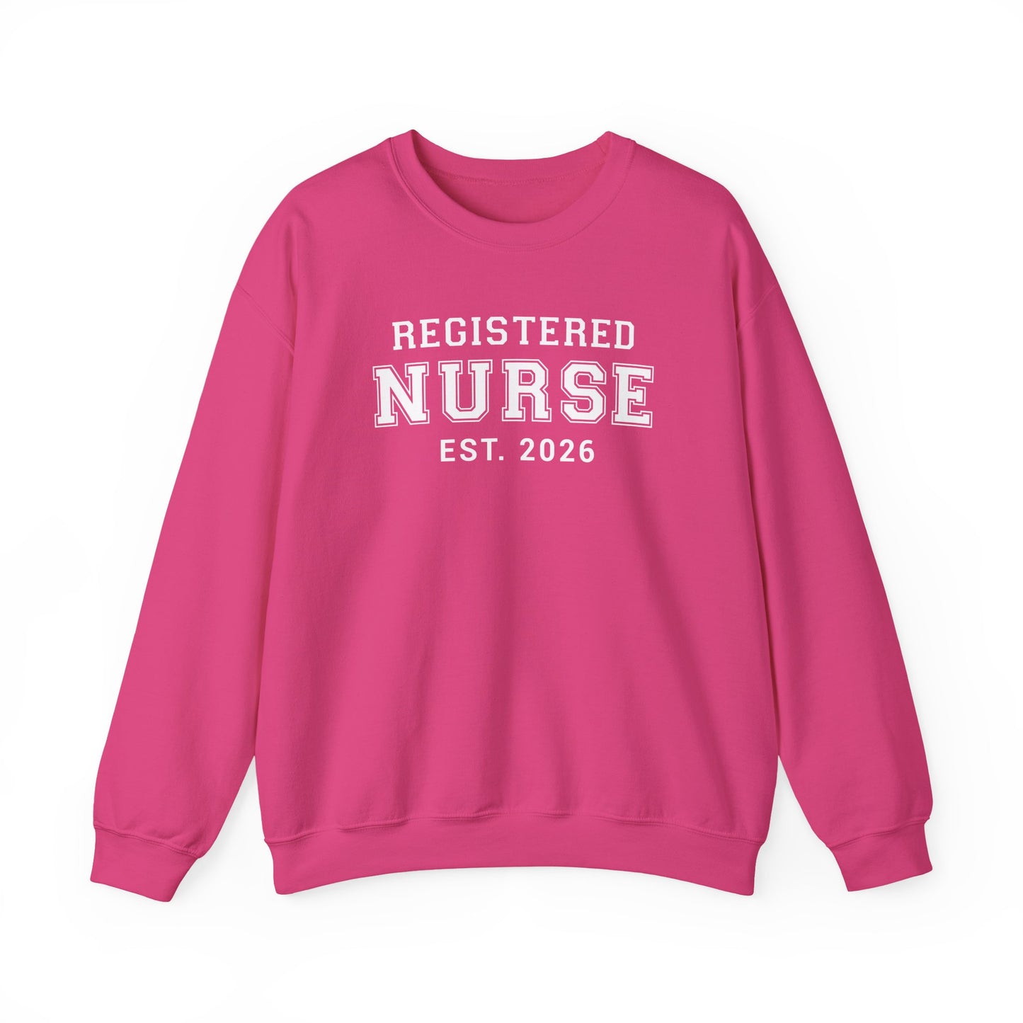 Registered Nurse Sweatshirt, RN Graduation Gift, Varsity Crewneck