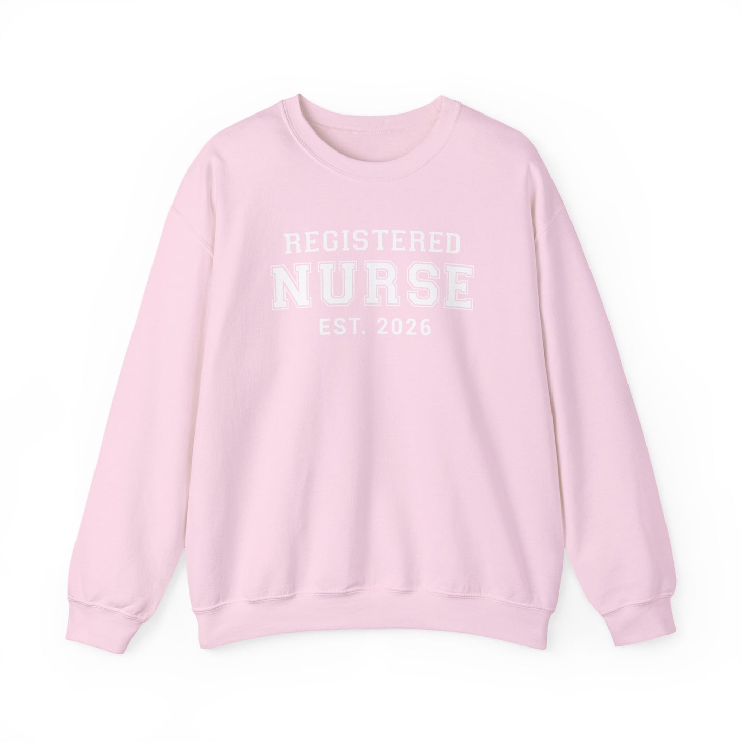 Registered Nurse Sweatshirt, RN Graduation Gift, Varsity Crewneck