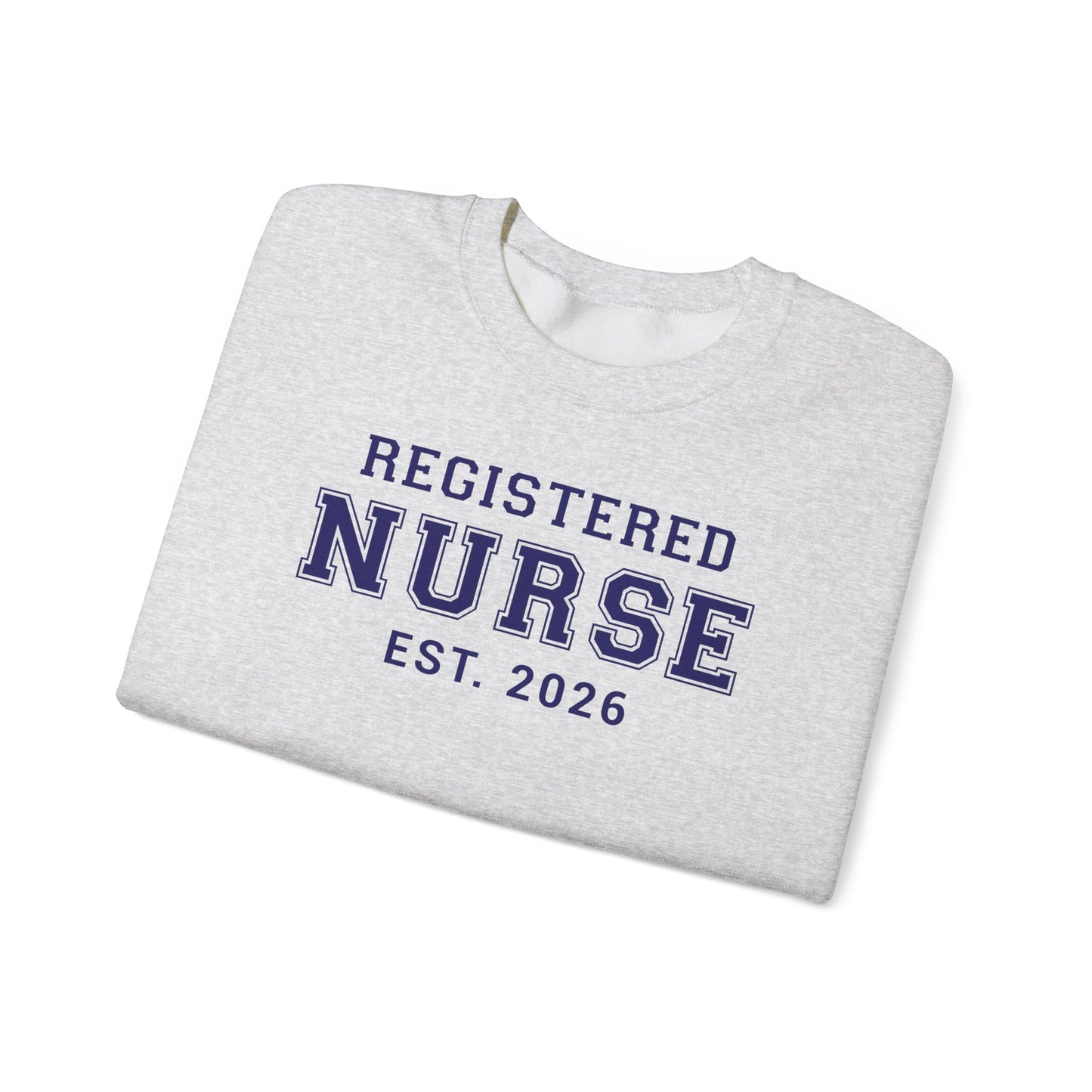 Registered Nurse Sweatshirt, RN Graduation Gift, Varsity Crewneck
