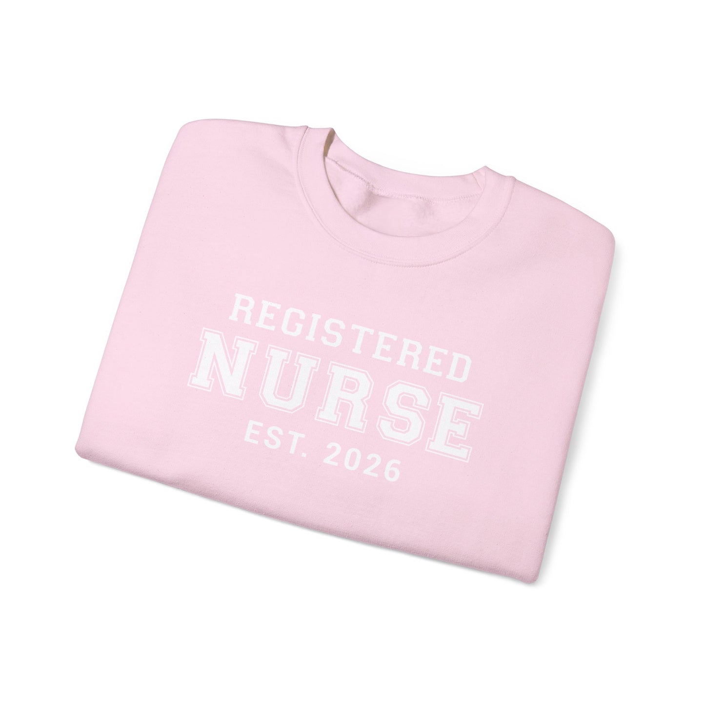 Registered Nurse Sweatshirt, RN Graduation Gift, Varsity Crewneck